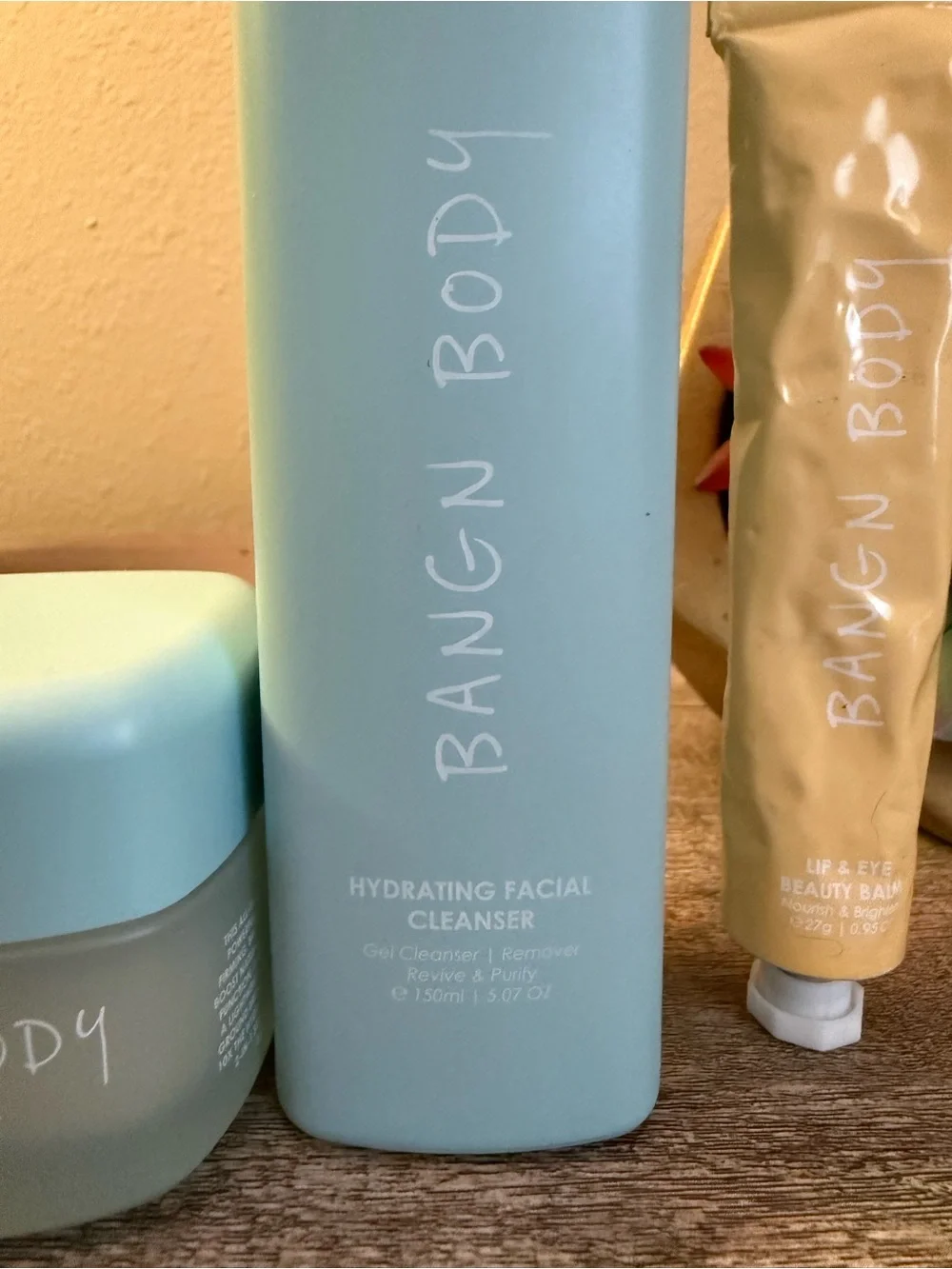 BANGN BODY Facial Cleanser, Serum/Mask, Lip & Eye Balm